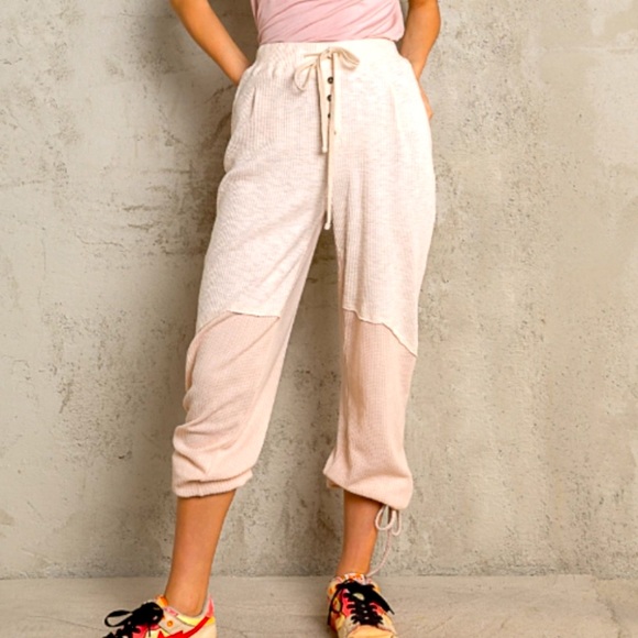 💝Boutique~POL🍑Pretty Thermal Joggers💗 - Picture 3 of 5